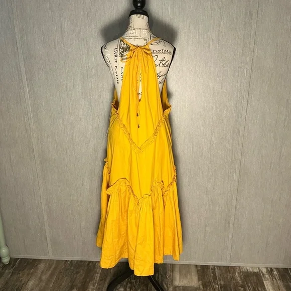 Free People Golden Maxi Dress Size SP - Picture 6 of 12